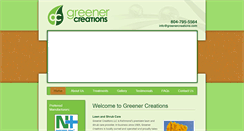 Desktop Screenshot of greenercreations.com